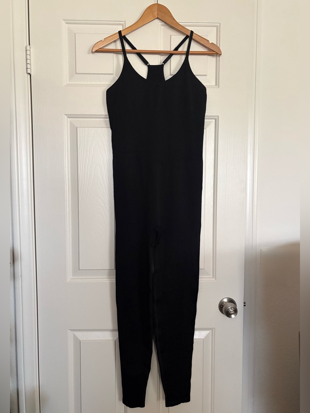 PINK Victoria's Secret Black Racerback Jumpsuit - Picture 8 of 9